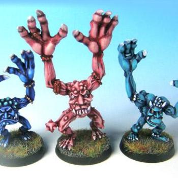 G2 Pink and Blue Horrors of Tzeentch by Curis