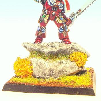 Brother Corbulo-Blood Angel Priest by DaddyBrown