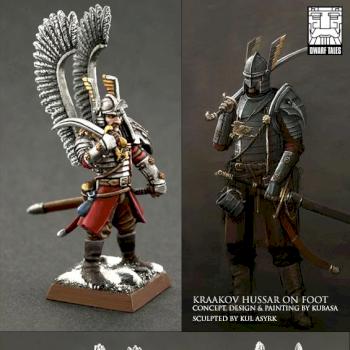 Dwarf Tales - Hussar from Kraakov by Kubasa