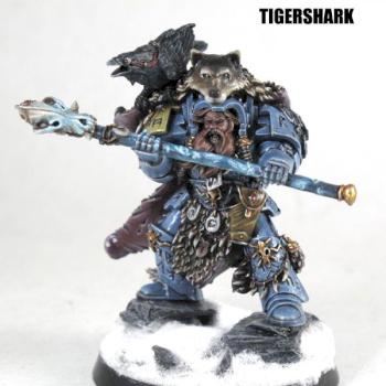 Space wolves Njal Stormcaller by Tigershark Infinite