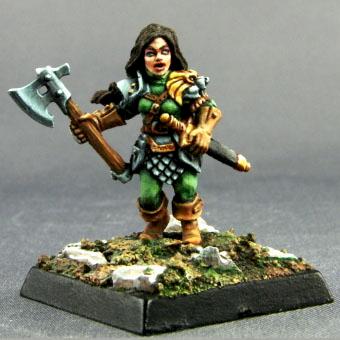 Reamer 2772 Iris Gnome Fighter Painted by Cathy Wappel by Iraeyna