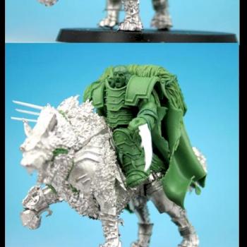 Canis wolf rider spacewolves by Semi