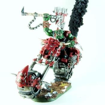 Ork Biker Nob by lfgavalas