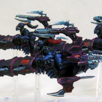 Dark Eldar Reaver Jetbike Group 1 by Mallius