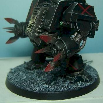 Blood Angels Death Company Furioso Dreadnought by Quantra