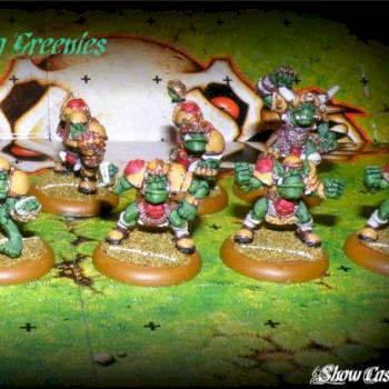 Orc bloodbowl Team by Show Case Studio