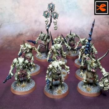 Nurgle Plaguebearers by darkwrath