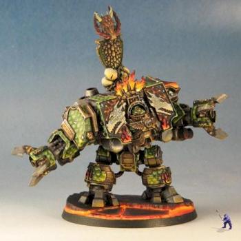 Forge World Salamanders Dreadnought by odinsgrandson