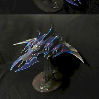 Dark Eldar Razorwing Jetfighter by kommissar Manul