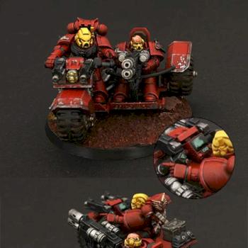 Blood Angels Attack Bike 2 by Johnnyhorse