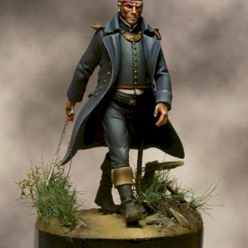 Imperial Guard Officer, 1815 by JMAA