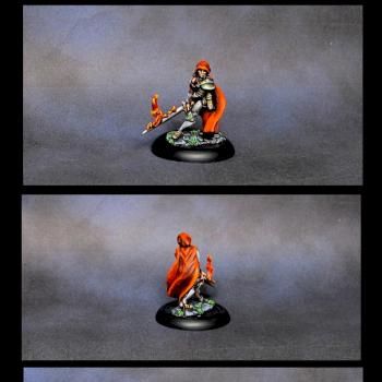 Reaper Miniatures Justine, Undead Hunter by TheIronPainter