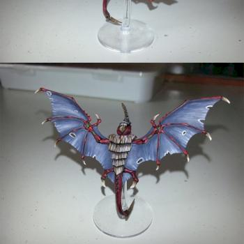 Tyranid gargoyle brood by Diablangelique