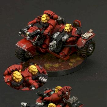 Blood Angels Attack Bike 1 by Johnnyhorse