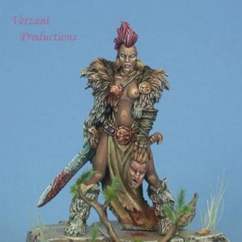 Female Barbarian by verzaniproductions