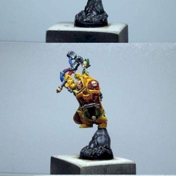 Captain Lysander Of The Imperial Fists by miniDrake