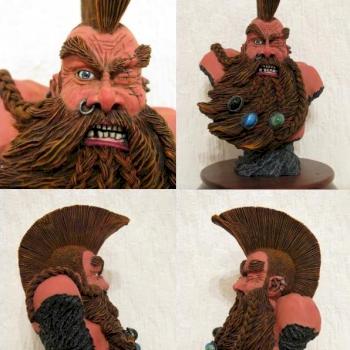 Dwarf Forgeworld Bust by Human Traces