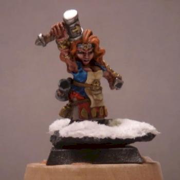 Magara Firetongue Dwarven Mage for WarLord by Grimwolf32