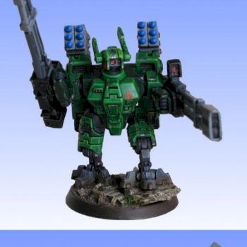 XV88 Broadside Battlesuit by Quareni