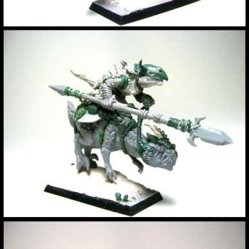 Mounted Lizardman Conversion by StudioAcorn