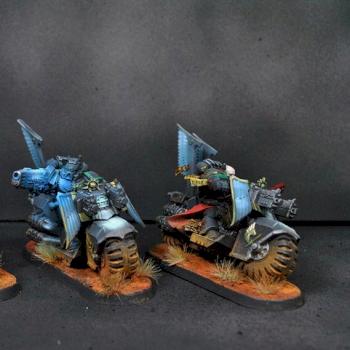 Space Marine Dark Angel Bike Squad 2 by Diomedes