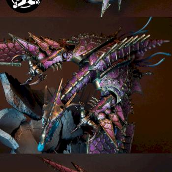 Heldrake of Slaanesh by Monstroys