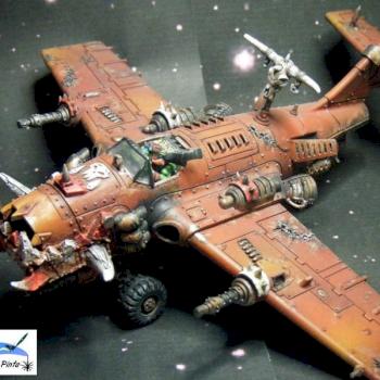 avión orko 40K by Juanchopinta