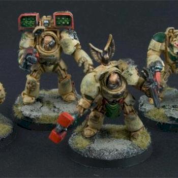 Dark Angels Deathwing Terminator Squad by Addasko