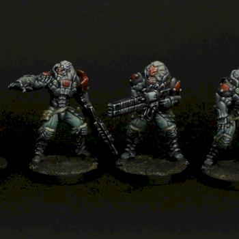 Infinity Morat Infantry by Corvus