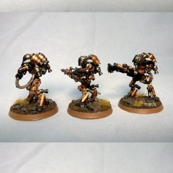 2 X MECHANICUM THALLAX COHORT'S WITH PHOTON THRUSTERS by mataius