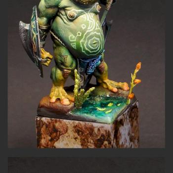 Kroak Warrior - Aradia Miniatures by amon chakai