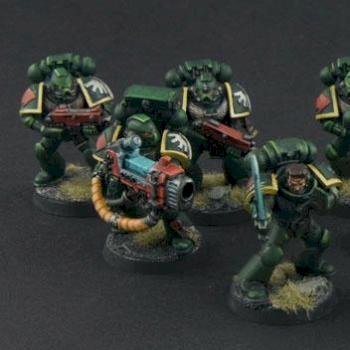 Dark Angels Tactical Squad by Addasko