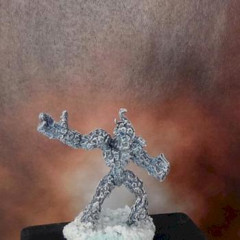 Ice or Frost Elemental or Golem by Dead Bard Miniatures