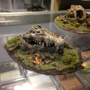 Alligator Skull Terrain by Conquistadork