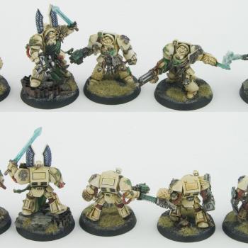 Dark Angels Deathwing Terminator Squad by Addasko