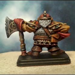 Classic Heroquest Dwarf by Kr@kovi@n