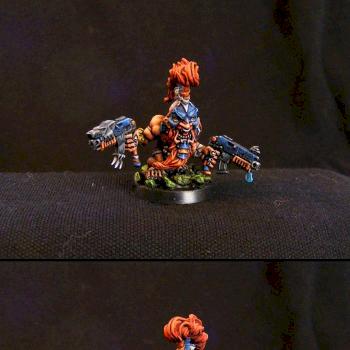 Space Boar Dwarf Scout Champion by HodRod