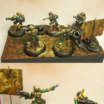 Mercs Miniatures - Yellow Jackets by MugenSama