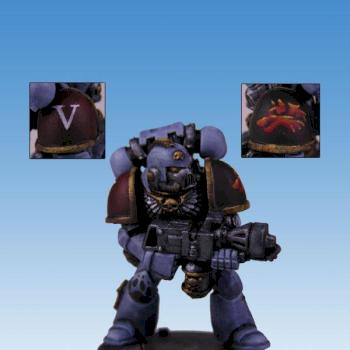 Warhammer 40K Space marine by Vicky