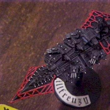 BFG Chaos Slaughter Class Cruiser -- The Killfrenzy by blackscribe