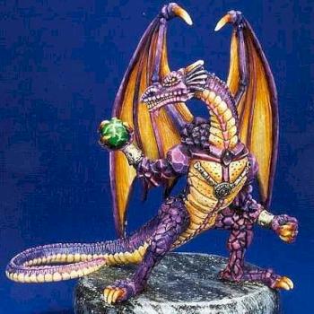 Ral Partha, Council of Wyrms, Amethyst Dragon by brushguy