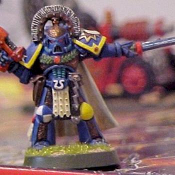 Brother-Captain Moran of the Ultramarines by blackscribe