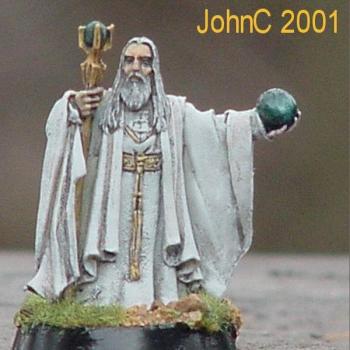 Saruman the White, from GW's Lord of the Rings line by JohnC