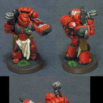 Blood Angels 4th Co. 4th TacSqd VetSgt by SarcMarine