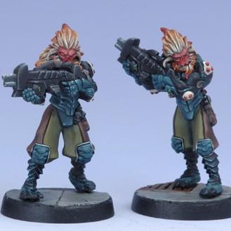 Morat Vangaurd Infantry by RoguePainter