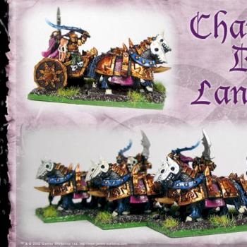 Warmaster (10mm) Slaanesh Chariots by legdba