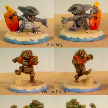 Maow Miniatures - Beach Beasties by smilie23