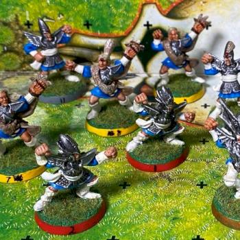 High Elf Team Blood Bowl by Slup