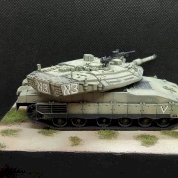 Merkava Mk IIID(LIC).Hobby Boss 1/72 scale by PiotrP