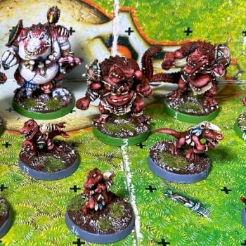 Lizardmen Team Blood Bowl by Slup